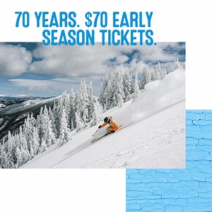 Celebrate 70 years of big mountain spirit with $70 lift tickets. Ski by 12/17. | Taos Ski Valley
