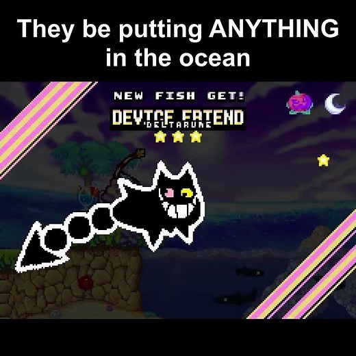 They be putting ANYTHING in the ocean #kirby #nintendo #retro #gaming #deltarune #undertale