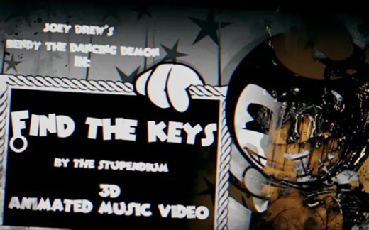 [Bendy/同人曲/动画] “寻得关键”2022重置版｜Find The Key 2022 - Song By: The Stupendium