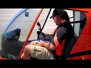 Helicopter lesson : Robinson R22 Start-up