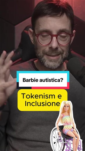 Inclusione o tokenism? Una Barbie sulla sedia a rotelle. Una Barbie “autistica”. Il simbolo c’è, ma il mondo attorno è cambiato davvero? Quando l’inclusione resta un gesto cheap, rassicurante e Instagram-friendly, ma non diventa trasformazione reale, c’è un nome preciso per questo meccanismo: tokenism. Video completo sul canale Youtube #CiaoInternet 👉Link in bio #token #autism #barbie #inclusionescolastica