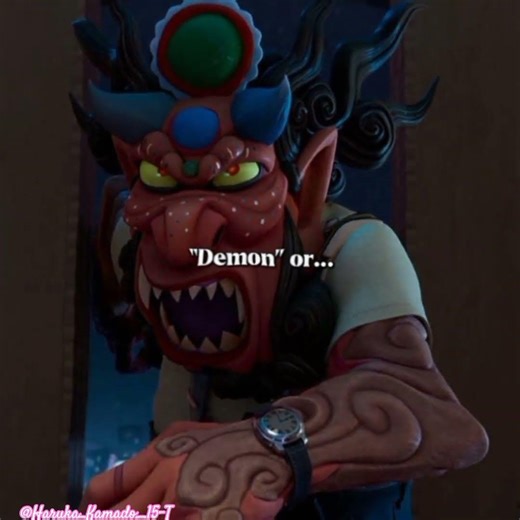 Demon Vs demon? 😁 #demonslayer #kimetsunoyaiba #demon#kny