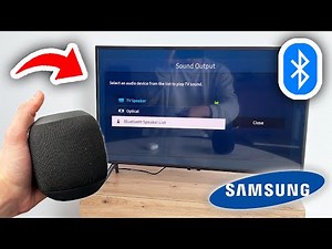 How To Connect Bluetooth Speaker To Samsung Smart TV - Step By Step