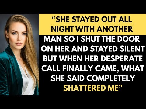 She Stayed Out All Night With Another Man So I Shut the Door on Her and Stayed Silent #betrayal