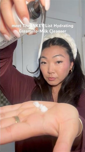 The INKEY List Hydrating Cream-To-Milk Cleanser is here.
