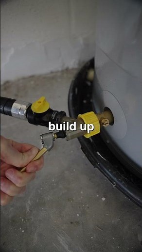 BUST that Sediment before it becomes a bigger problem! 🔨 #plumbingtime #sedimentbuster