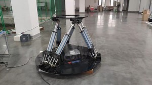 高精度六自由度运动平台动作姿态