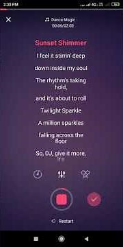 Mlp eg dance magic karaoke