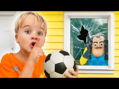 Chris and Funny Neighbor stories for kids