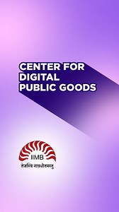 At IIM Bangalore, the Center for Digital Public Goods (CDPG) brings research, policy insight, and global collaboration together to examine what makes digital public infrastructure effective, scalable, and sustainable. Through its work, the Centre is helping frame digital systems as shared public assets, keeping conversations grounded and firmly on the pulse of change. Explore the Center’s work and impact in this video. #IIMB #PulseOfChange2025 #CDPG #DigitalPublicGoods #DigitalPublicInfrastructu