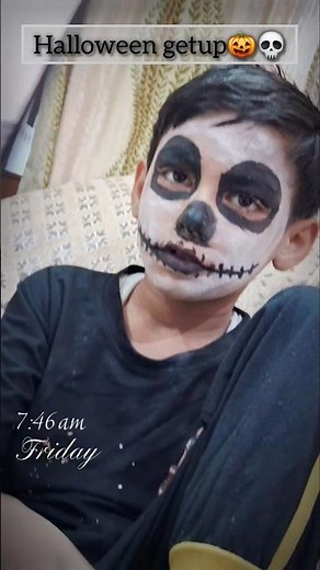 Halloween Makeup🎃 #ytshorts #shortsfeed #youtube #shorts #youtubeshorts #trending #bhoot #makeup