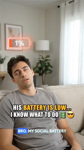 He Said "My Social Battery Is Dead" - I Took It Literally 😭 #chargingfail #clueless