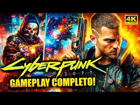 Cyberpunk 2077 Gameplay Completo en Español 4K | Historia Completa + Final (Full Game)