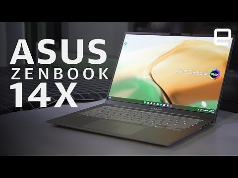 ASUS Zenbook 14X hands-on at CES 2023