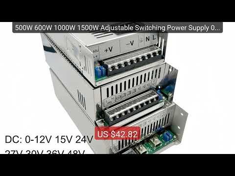 500W 600W 1000W 1500W Adjustable Switching Power Supply 0-12V ... — Hot Deal 2026 | Limited Offer!