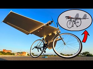 We built a flying bicycle, turning science fiction into reality!Hardcore, and it actually took off!