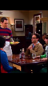 13K views · 528 reactions | Sheldon works as a server at the Cheese Cake Factory 藍藍 | MovieDrama | Facebook