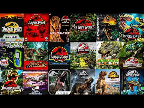 The Evolution of JURASSIC PARK Games (1992-2025)