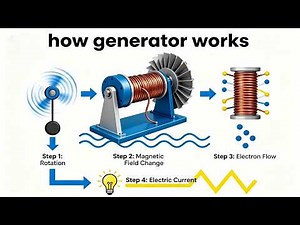 How a Generator Works | Generator Explained in Detail | Types, kVA vs kW, Phase & Voltage