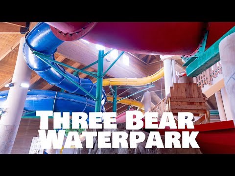 Three Bears Waterpark OFFICIAL Waterslide POV's | Holiday Inn Express Brainerd, MN
