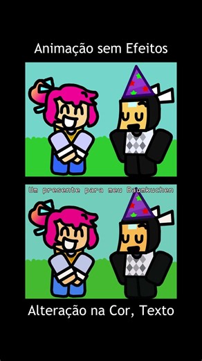Como efeitos mudam pouco ou muito #animationmeme