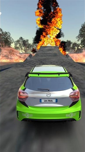 DriveX Gameplay I Survival Test | Extreme Car- Gameplay Short #drivex​ #android #shorts​ #games