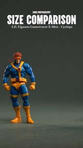 89K views · 10K reactions | Size Comparison: Tamashii Nations S.H. Figuarts Gamerverse X-Men - Cyclops . Figure by: @instamashii . #marvel #xmen #marvelvscapcom #sizecomparison #cyclops | Patrick Tamayo | Facebook