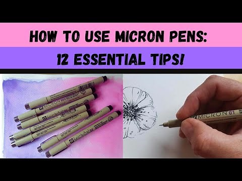 How to Use Micron Pens:12 Essential Tips for Stunning Artwork!