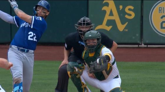 Data Viz: Carter Jensen's 482-foot home run | 09/28/2025