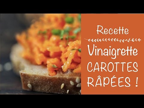 CAROTTE RÂPÉE RECETTE FACILE