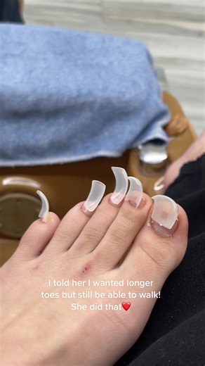 Nail Transformation: Stunning Longer Toenail Art Techniques