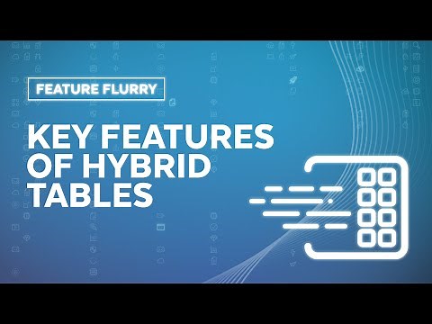 Feature Flurry: Learn How Hybrid Tables Bring Analytical And Transactional Data Together