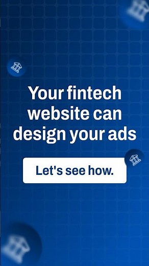 How your fintech website builds your marketing ads with AI