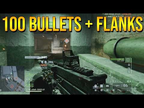 10 Minutes of Flanks with 100 Bullets - Battlefield 6