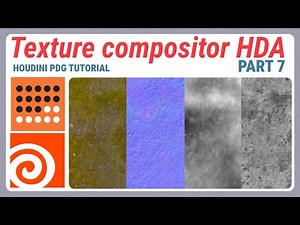 Houdini PDG texture compositor HDA tutorial - part 7 - delete output directories/python stuff
