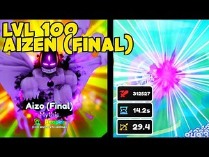 LVL 100 AIZEN (FINAL) SHOWCASE IN ANIME ADVENTURES!