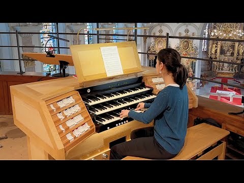 G.F. HANDEL - March from "Scipio", HWV 20 (Anne-Isabelle de Parcevaux, organ)