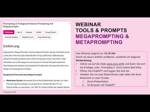 Megaprompting & Metaprompting