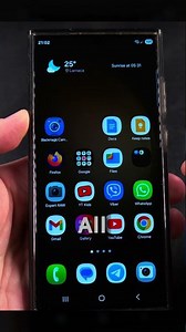 Samsung How to Enable Colour Palettes on Home Screen part 2