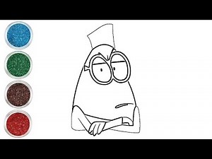 lamput Cartoon Drawing, Painting & Coloring For Kids and Toddlers_ Child Art