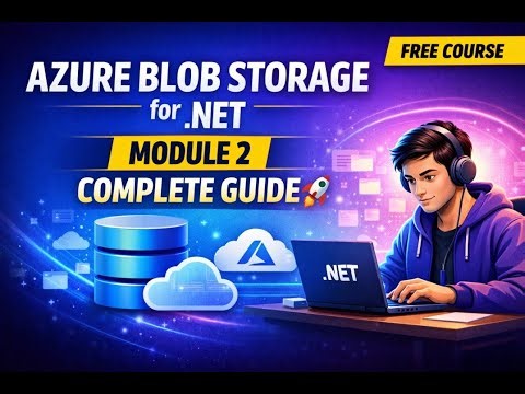 Module 2 - Azure Blob Storage for .NET Developers | Complete Guide | FREE Course 2026 | 0 to Hero