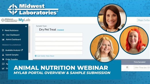 Animal Nutrition Webinar | Midwest Laboratories