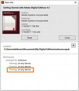 Adobe Digital Editions Audio Reader