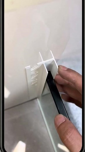 How to Install Aluminum Tile Trim Profile | Perfect Tile Edge Finishing #TileTrim #Renovation
