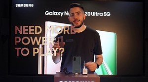 Do you need more power to play? The #GalaxyNote20Ultra offers the ultimate gaming experience. From the 120Hz display to the 4,500mAh battery, get ready to game all-day! | Samsung