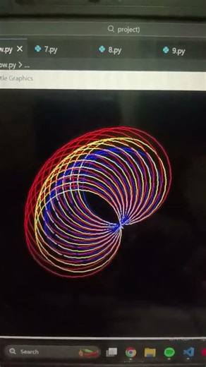 3d design coding in python in vs code