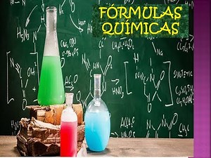 Como escribir fórmulas químicas