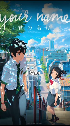 These Anime movies are dominating box office ! Anime is the new global king #anime