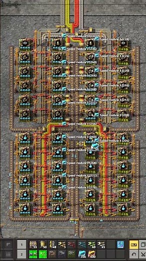 Factorio Blueprints: Blue Science!! #gaming #factorio