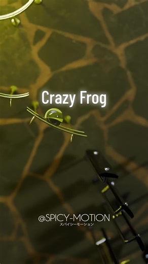 Crazy Frog Marble Music by SPICY MOTION #crazyfrog